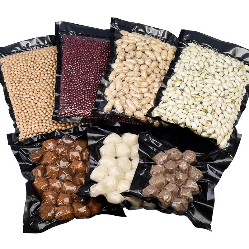 Embossed vacuum bag