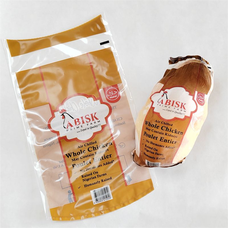 Printing heat shrink bags